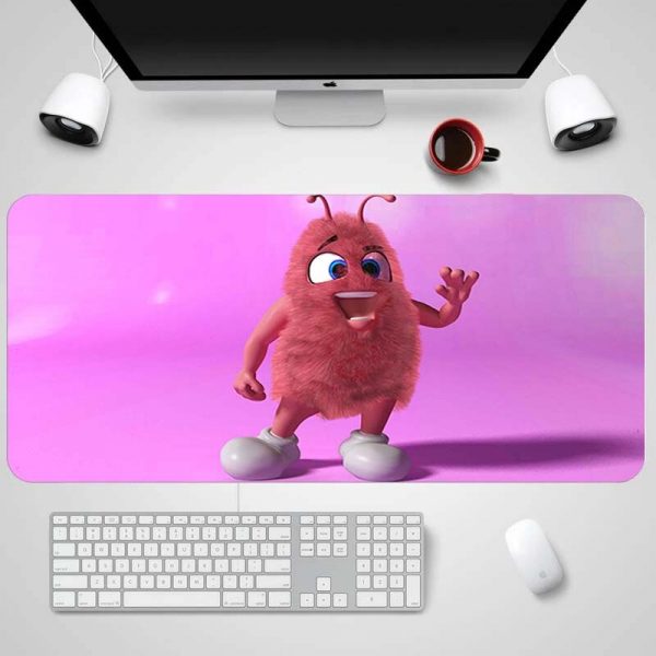Pink Creature Custom Large Gaming Mouse Pad 900x400 2mm Anime mousepad