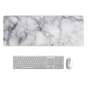 Large Marble Desk Pad Mousepads