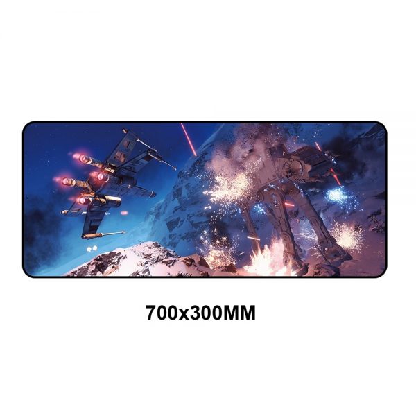 Star Wars 70x30CM Large Gaming Keyboard Mouse Pad Computer Game Tablet Desk Mousepad with Edge Locking XL Office Play Mouse Mats