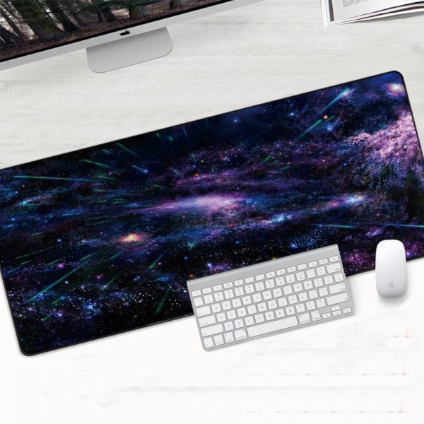 Space Night Art Custom Mouse Pad Mat Gaming Keyboard Mousepad XL Game Customized Personalized Mouse Pad for Office Computer Desk