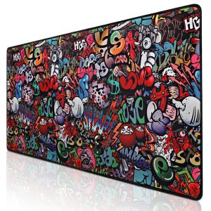 Large Graffiti Gaming Mouse Pad