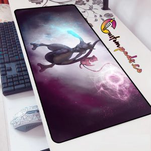 Mew and Mewtwo Pokemon Mouse Pad