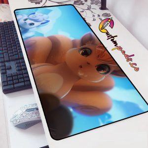 Cute Vulpix Pokémon Mousepad